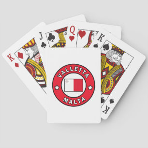 Valletta Malta Spielkarten