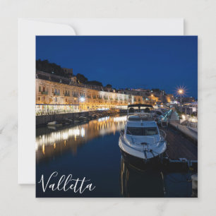 Valletta Uferviertel mit kleinem Hafen