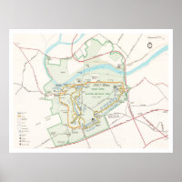 Valley Forge National Historical Park Map (2000)