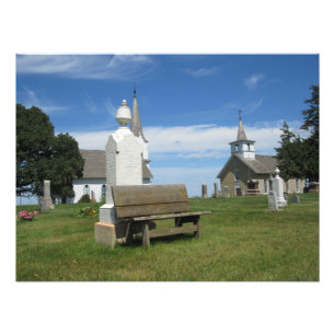 ‚Valley Grove Friedhof‘ Fotodruck