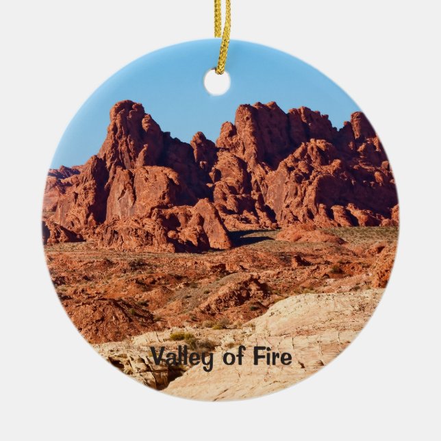 Valley of Fire Keramikornament (Vorne)