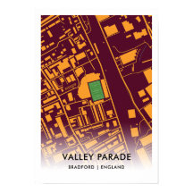 Valley Parade Poster - Zuhause von Bradford City A