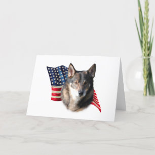 Vallhund Flag Karte
