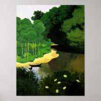 Vallotton - Die Dordogne mit Carrenac