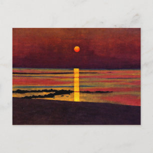 Vallotton - Sonnenuntergang Postkarte