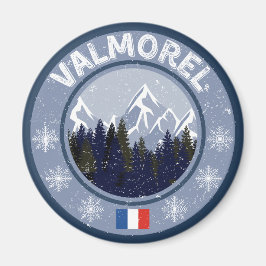 Valmorel Skistation Magnet
