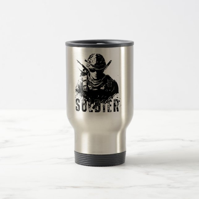 Valor Soldier Tea Cup Reisebecher (Mittel)