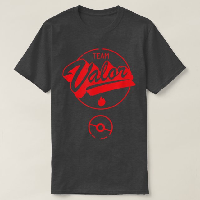 Valor Team  Video Game  T-Shirt (Design vorne)