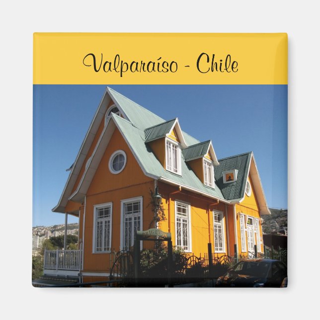 Valparaíso - Chile Magnet (Vorne)