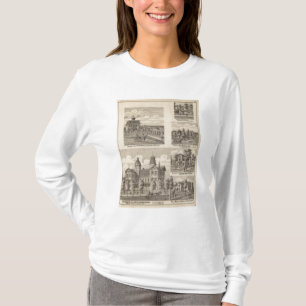 Valparaiso-Stadt-Öffentlichkeits-geordnete Schule T-Shirt