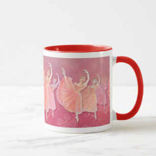 Valse de la tasse de ballet de fleurs