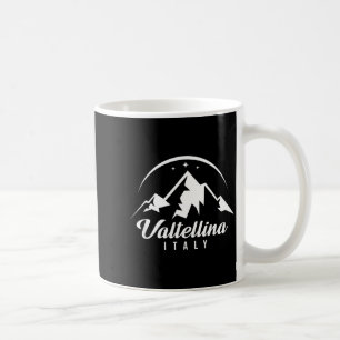Valtellina Italien Skigebiet Skifahren Snowboarden Kaffeetasse