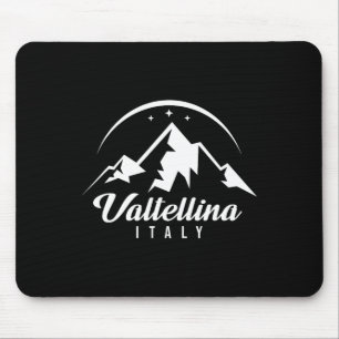 Valtellina Italien Skigebiet Skifahren Snowboarden Mousepad