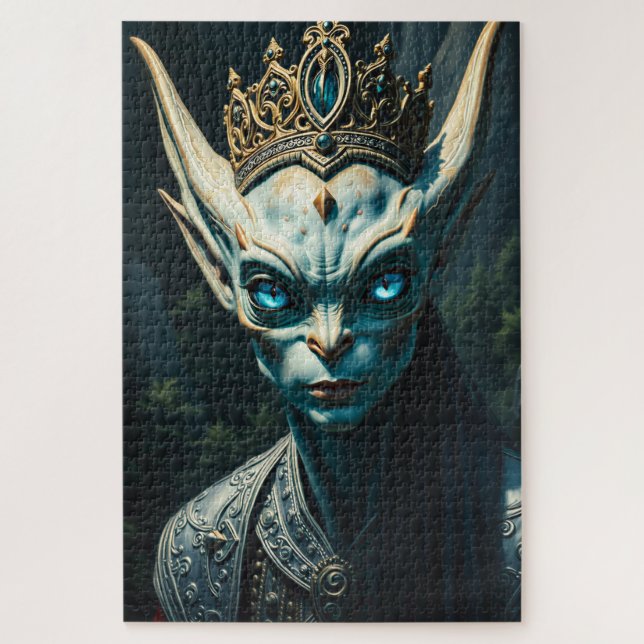 Valtharion Ancient Azure Elf King Dark Fantasy (Vertikal)