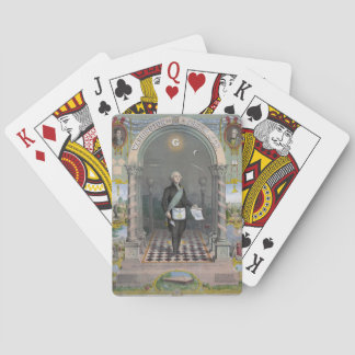 Value Playing Cards - Washington als Freimaurer Spielkarten
