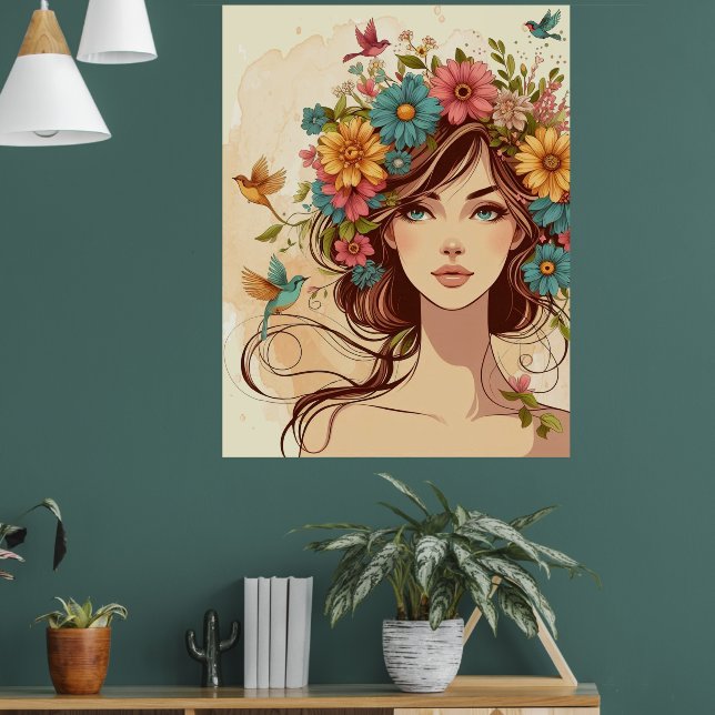 Value Poster Art Print Summers End (Wohnzimmer 1)