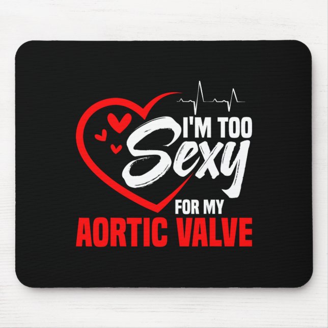 Valve Replacement Heart Surgery Aortic Valve Repai Mousepad (Vorne)