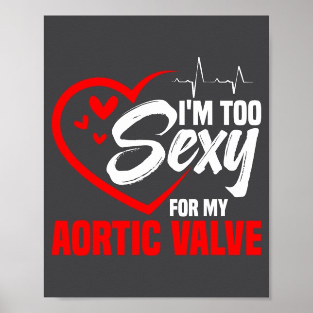 Valve Replacement Heart Surgery Aortic Valve Repai Poster (Vorne)