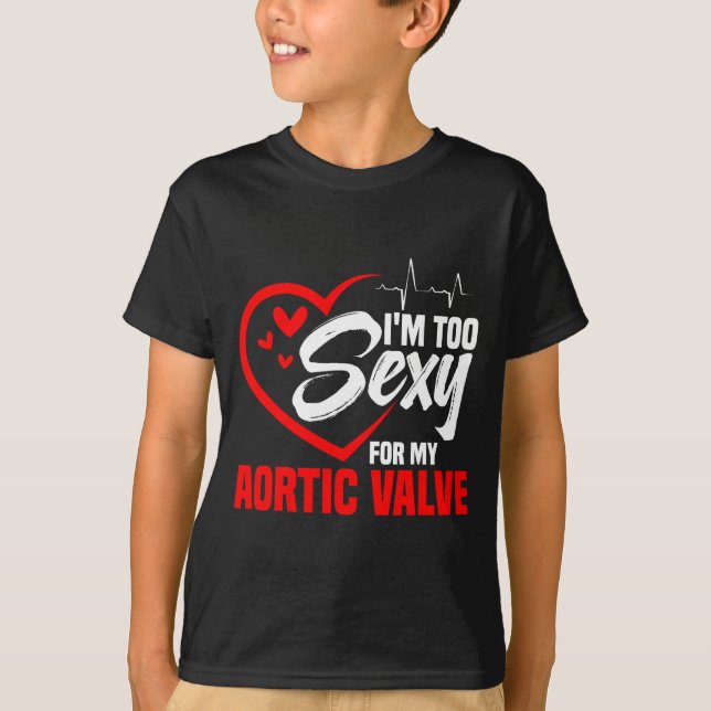 Valve Replacement Heart Surgery Aortic Valve Repai T-Shirt (Vorderseite)
