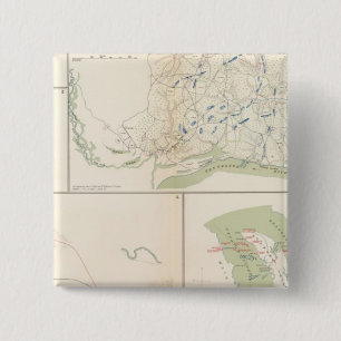 Valverde, Shiloh, Ft Craig, Roanoke Island Button