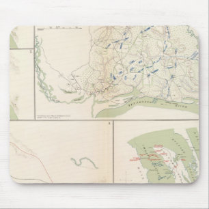 Valverde, Shiloh, Ft Craig, Roanoke Island Mousepad