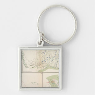 Valverde, Shiloh, Ft Craig, Roanoke Island Schlüsselanhänger