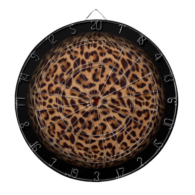 Valxart Leopard Dartboard Dartscheibe (vorne)
