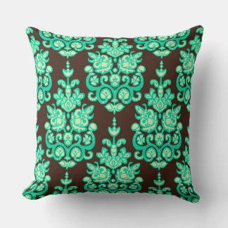 Vamil-Damask-Ikat Kissen