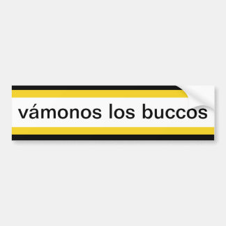 vámonos los buccos automobíl Aufkleber Autoaufkleber