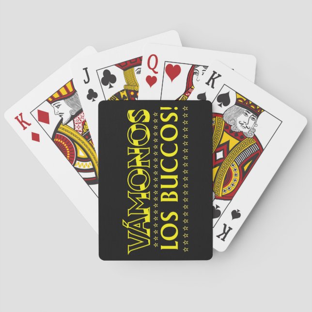 Vámonos Los Buccos! Poker Spielkarten (Rückseite)