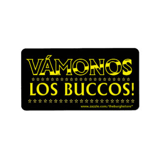 Vamonos Los Buccos Stickers Adressaufkleber