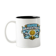 Vamos Argentina Patriotisches Fußballdesign | Arge