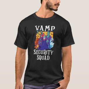 Vamp Security Squad Easy Halloween-Kostüm T-Shirt