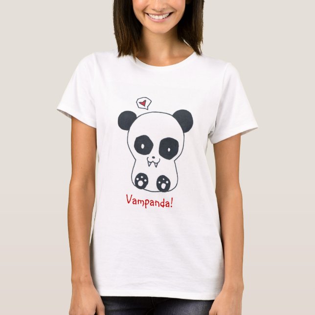 Vampanda! T-Shirt (Vorderseite)
