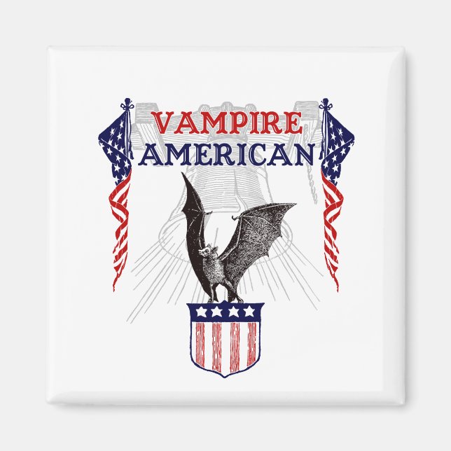 Vampir Amerikaner Magnet (Vorne)