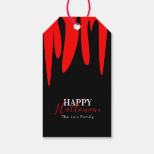 Vampir-Blut-Halloween-Tüte  Geschenkanhänger