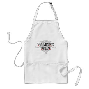 Vampir-Braut-Schürze Schürze
