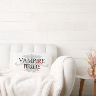 Vampir-Braut-Wurfkissen Lendenkissen