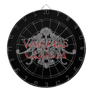 Vampir Bräutigam Dartscheibe