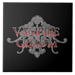 Vampir Bräutigam Fliese