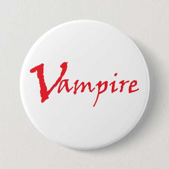 Vampir Button (Vorderseite)