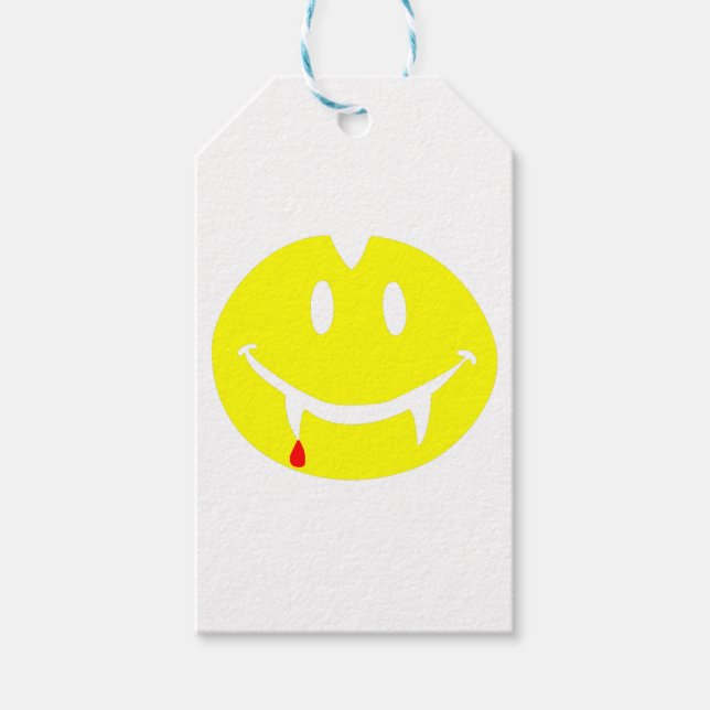 Vampir Emoji dracula Geschenkanhänger (Vorderseite)