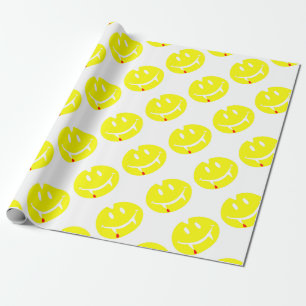 Vampir Emoji dracula Geschenkpapier