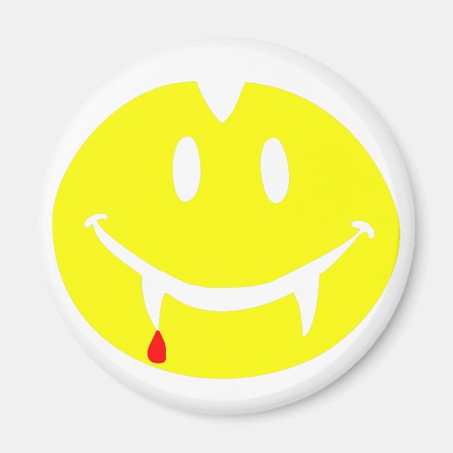 Vampir Emoji dracula Magnet (Vorne)