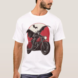 Vampir-Fahrt bei Mondlicht T-Shirt
