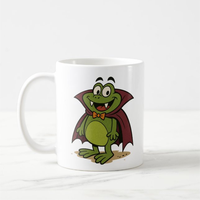 Vampir-Frosch-Tasse Kaffeetasse (Links)