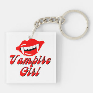 Vampir Girl Schlüsselanhänger