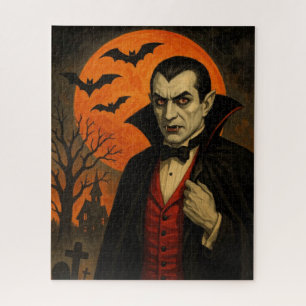 Vampir-Halloween-Puzzle