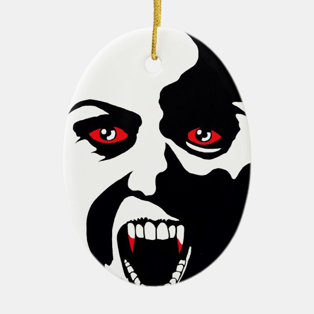 VAMPIR KERAMIKORNAMENT (Vorne)