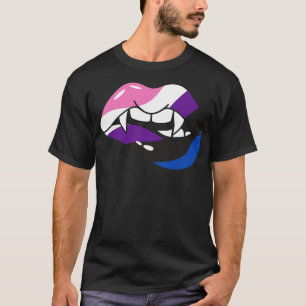 Vampir Lippen 2 T-Shirt
